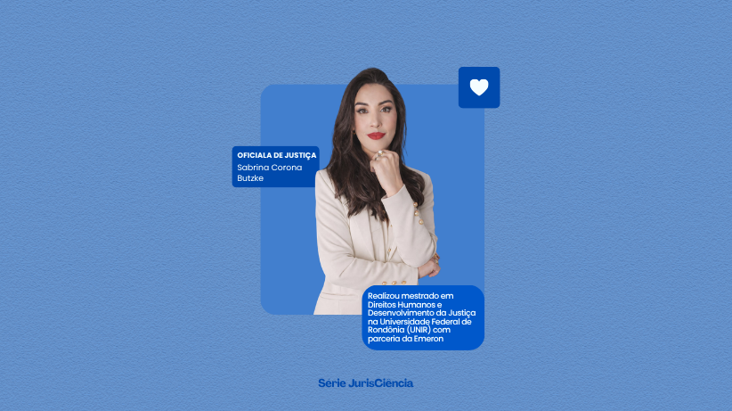 Card com a autora da pesquisa