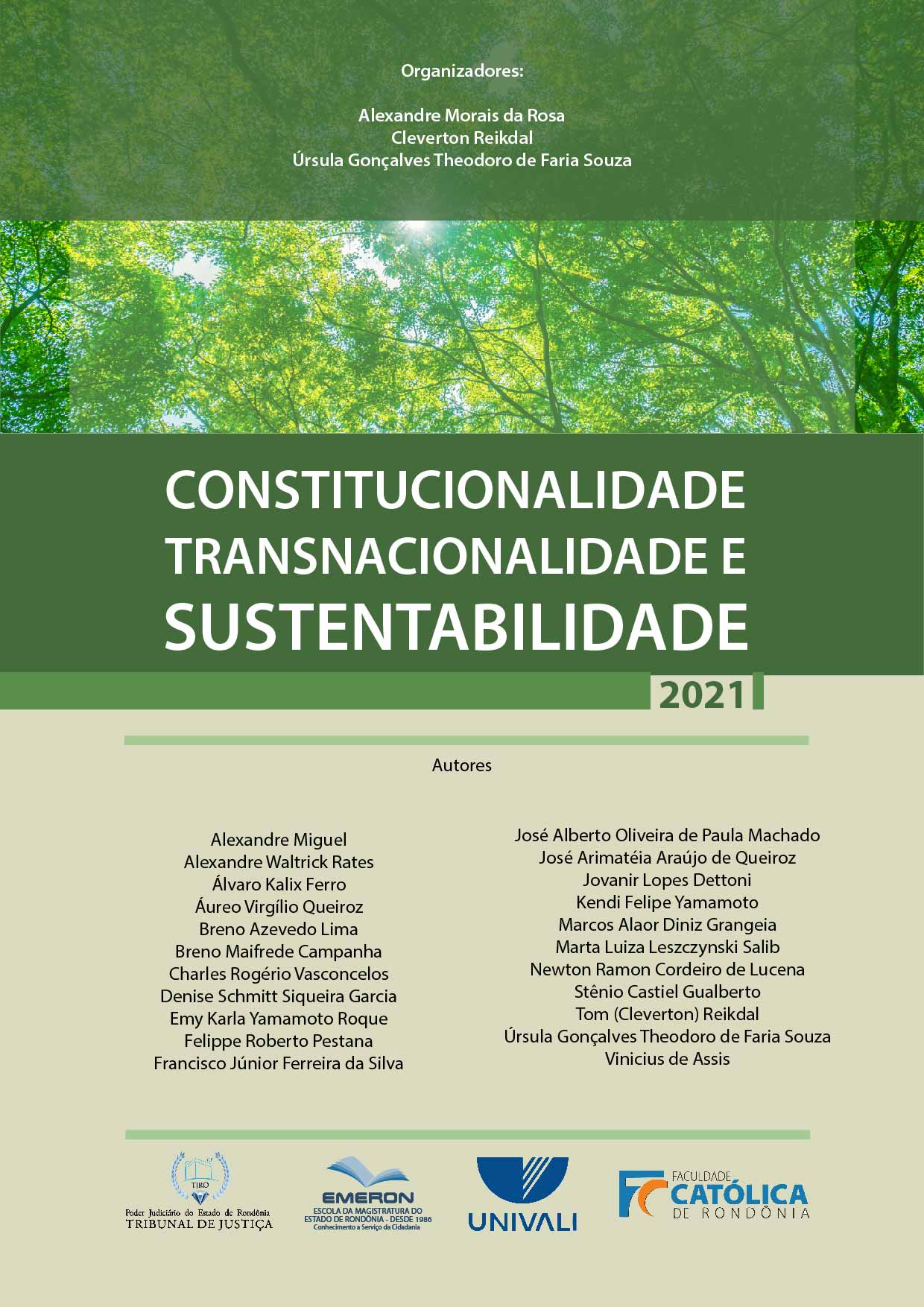 Constitucionalidade, Transnacionalidade e Sustentabilidade - 2021