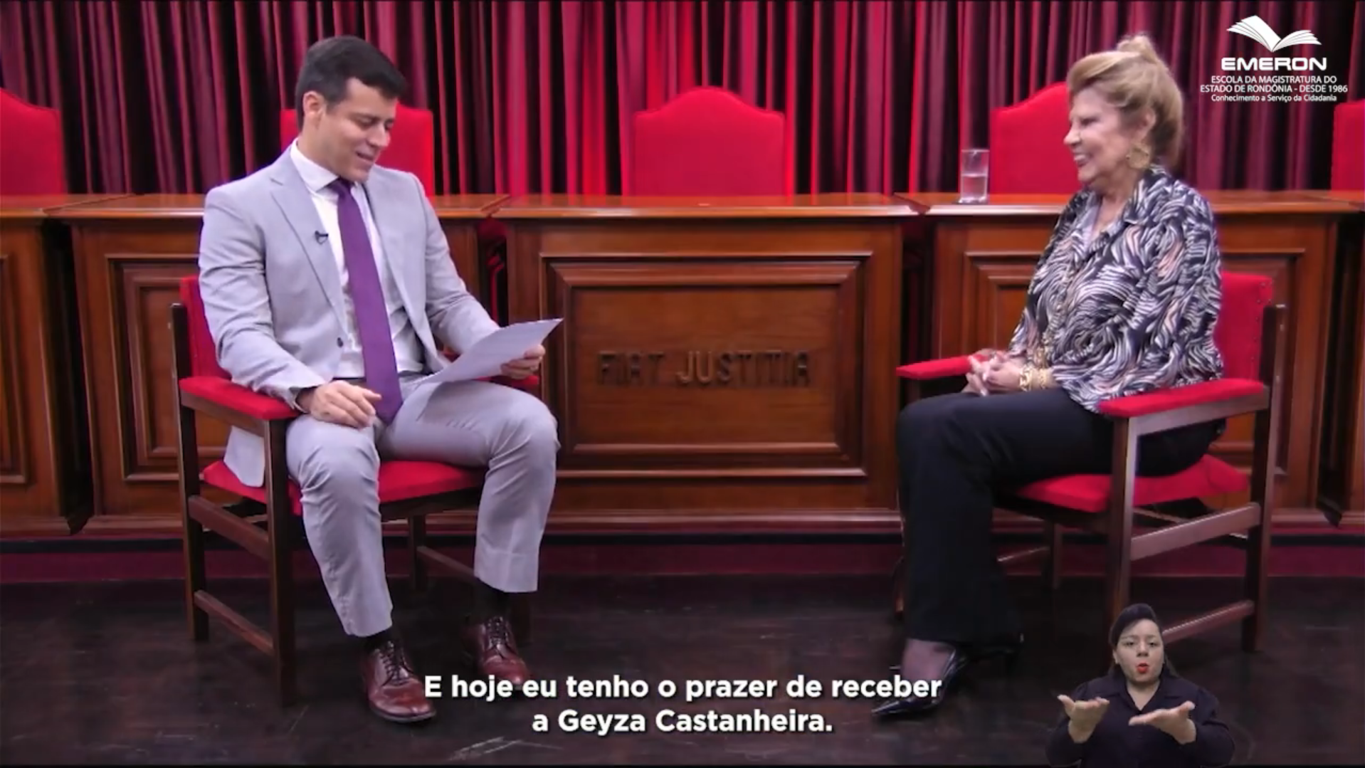 Entrevista com Geysa Castanheira, viúva do desembargador Aldo Castanheira, abre segunda temporada do Programa Magistrados de Sempre; ASSISTA