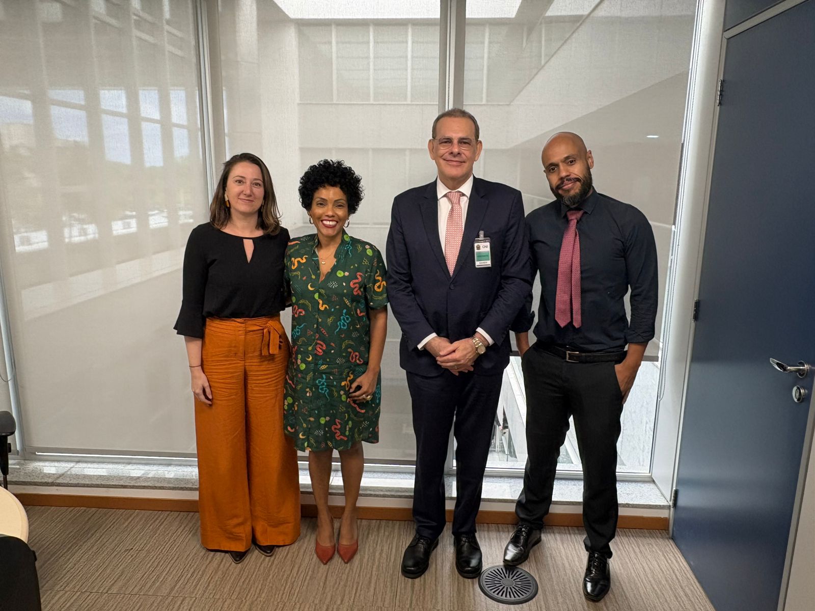 Desembargador Alexandre Miguel apresenta projetos de impacto social da Emeron à equipe do Programa Justiça Plural, do CNJ