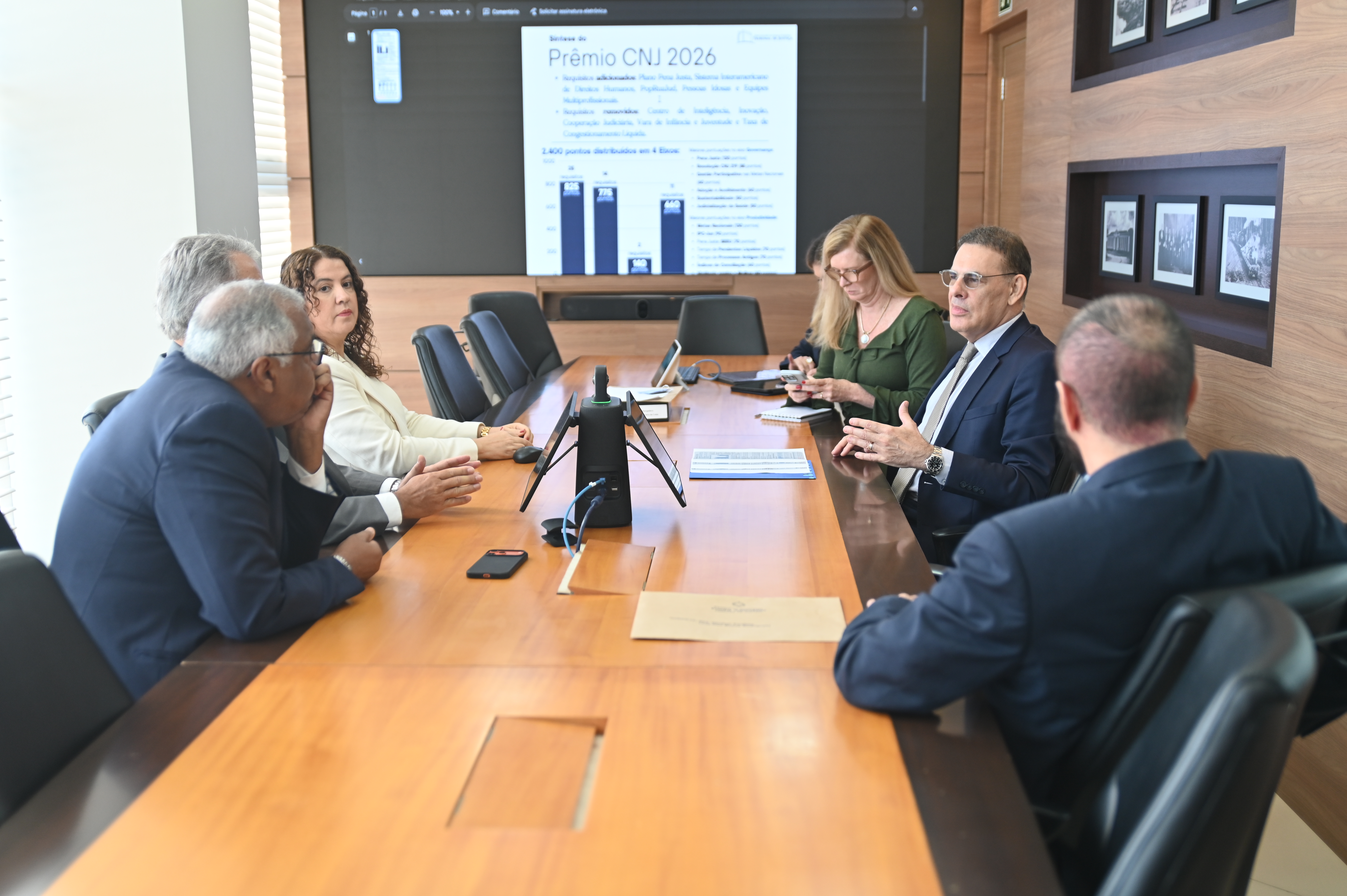 Atendimento às metas do CNJ é debatido em reunião da cúpula administrativa do TJRO com participação da Direção da Emeron