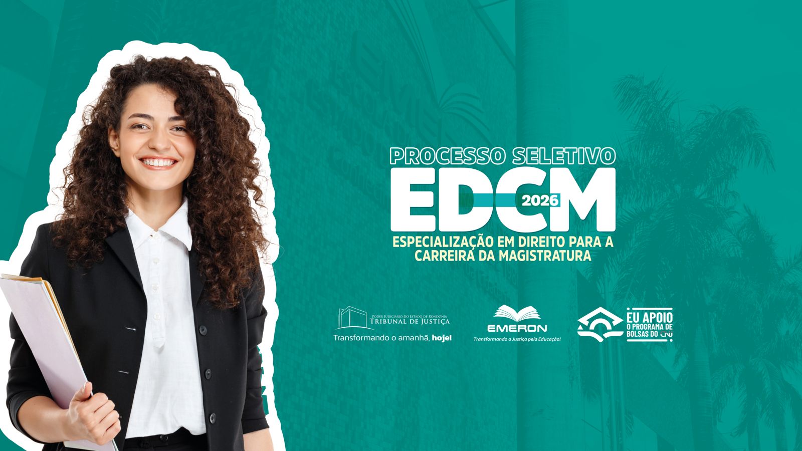 Provas do processo seletivo da Especialização em Direito para a Carreira da Magistratura acontecem nesta segunda-feira, 2, em Porto Velho e Cacoal