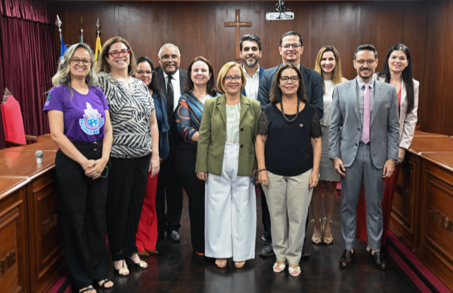Emeron recebe visita institucional da UNIR e da Capes para diálogos acadêmicos